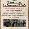 Saisonstart im Brauerei-Stüble - Gruibinger
